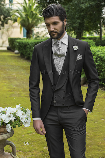 Italian Fashion Suits, Groom Suits and short tail, Fashion collection