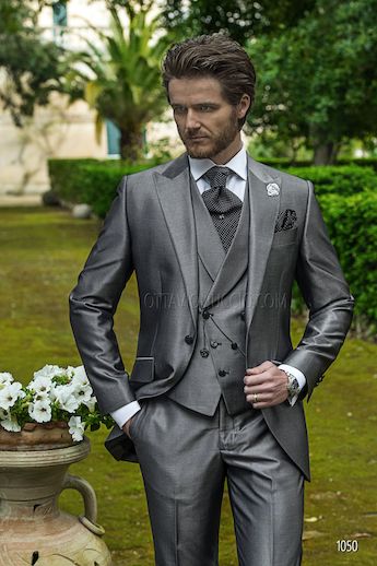 Costumes de mariage pour hommes et costumes demi-tight modernes et contemporains. Collection Fashion