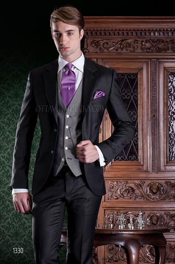 ONGala 1330 - Traje gris para novio