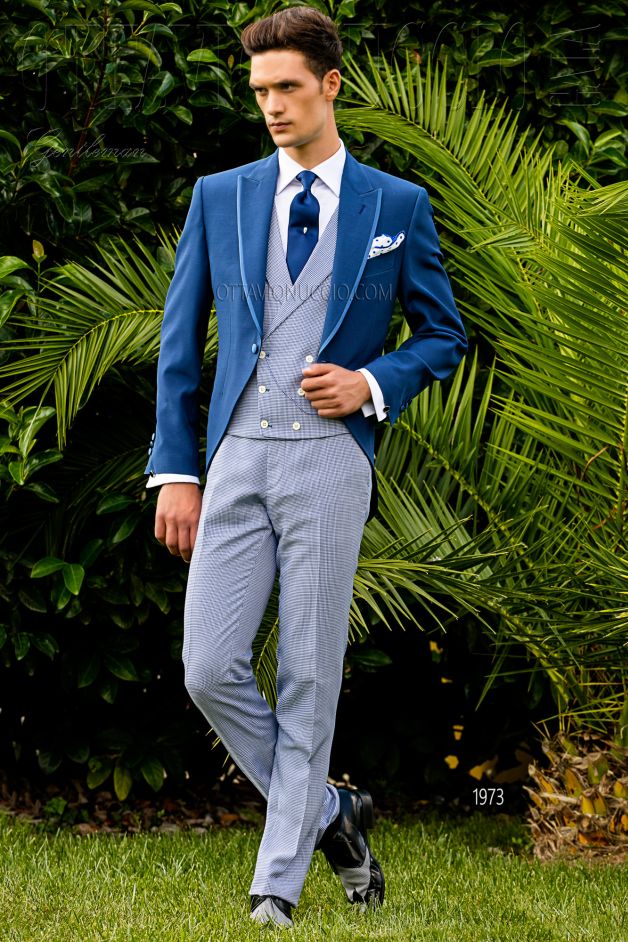 ONGala 1973 - Royal blue Italian morning suit