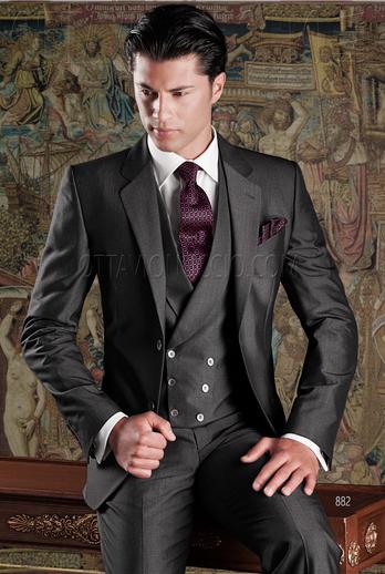 Chaqués y trajes de novio elegantes, Línea Gentleman