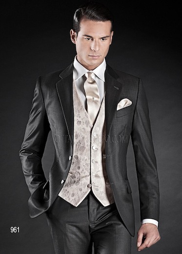 ONGala 961 - Traje de novio gris